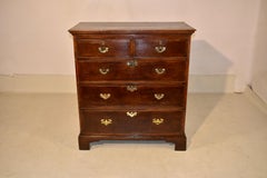 PERIOD Georgian 18th Century English Oak Chest