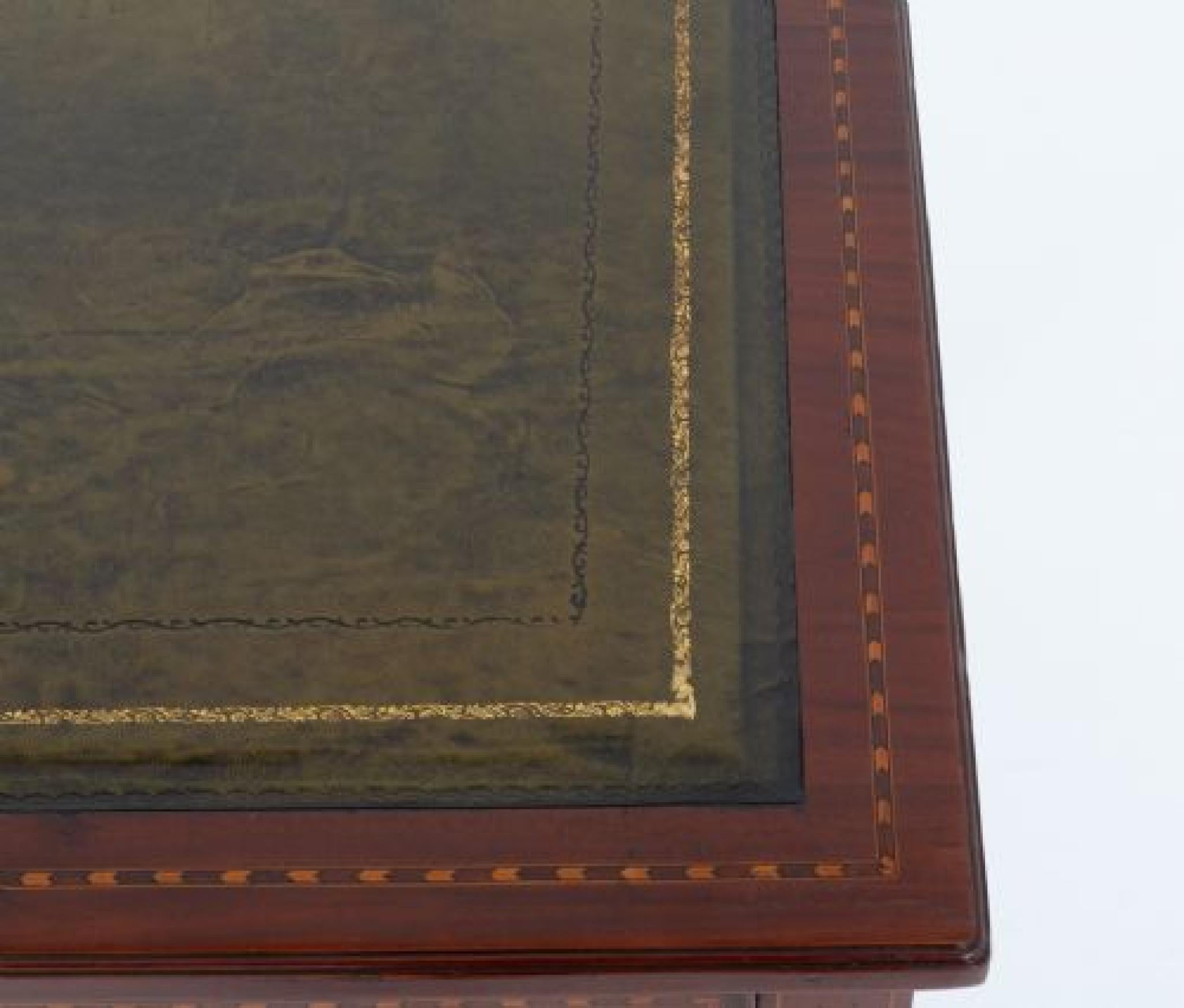 Georgien Bureau géorgien d'époque Table à écrire Acajou en vente