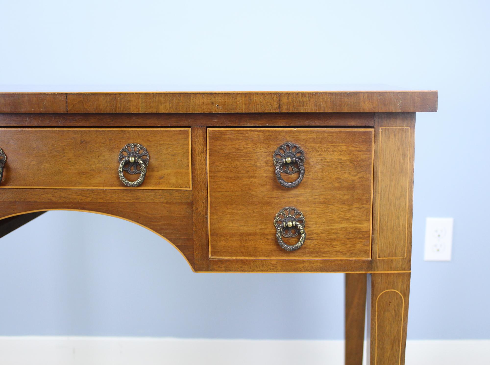 19th Century Period Georgian English Mahogany Lowboy