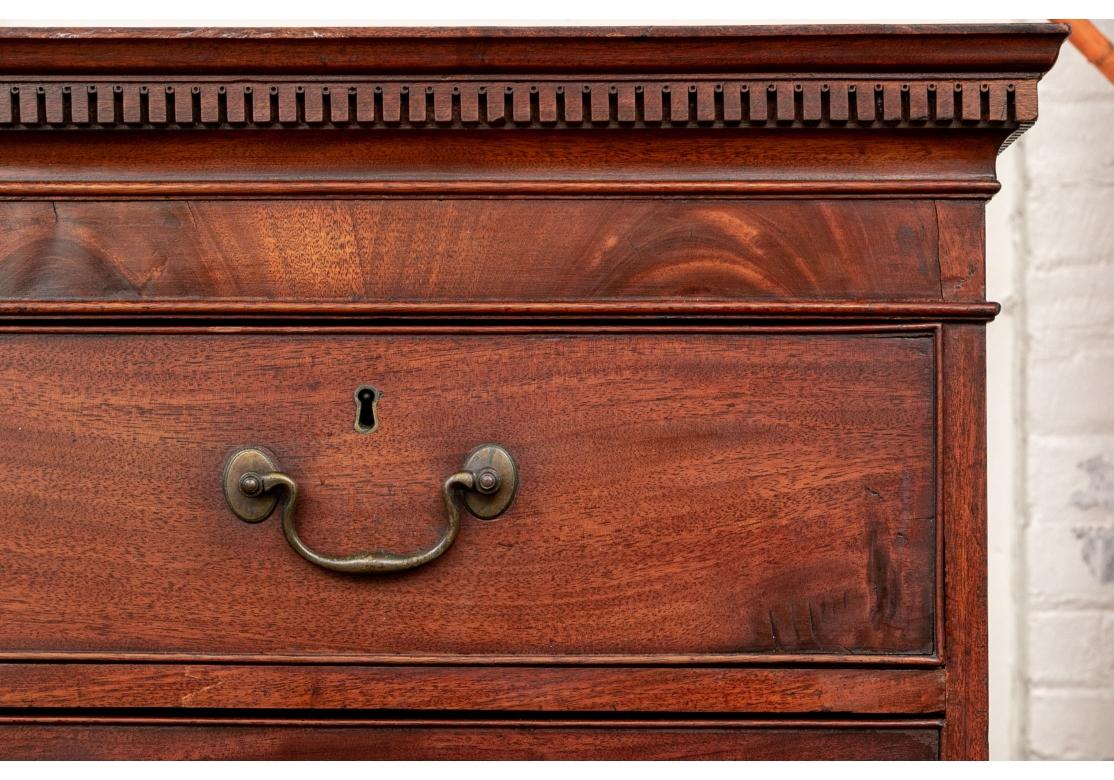 Period Georgian Mahogany Chest On Chest for Restoration For Sale 4
