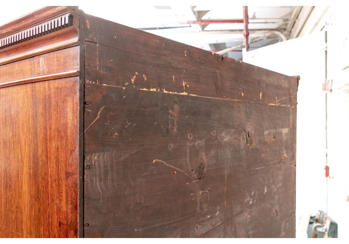 Period Georgian Mahogany Chest On Chest for Restoration For Sale 6