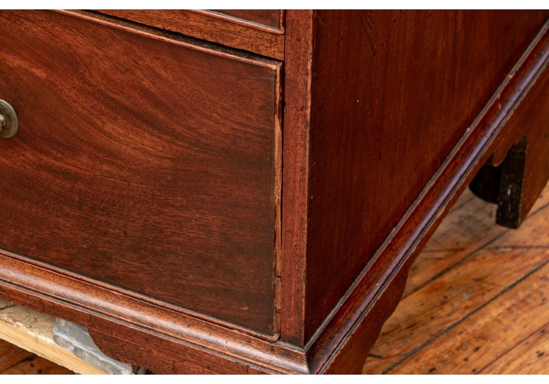 Period Georgian Mahogany Chest On Chest for Restoration For Sale 7