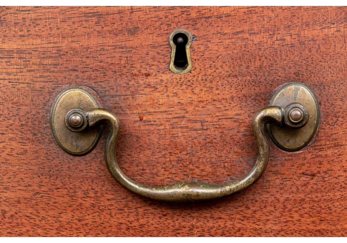 Carved Period Georgian Mahogany Chest On Chest for Restoration For Sale