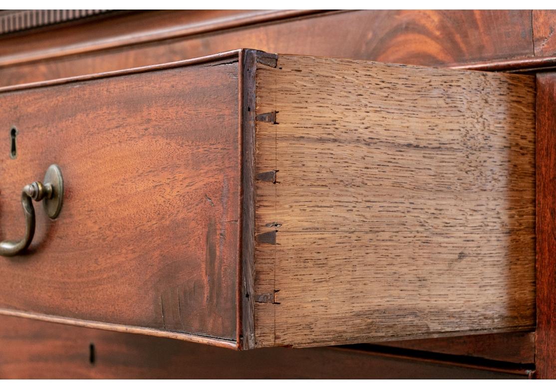 19th Century Period Georgian Mahogany Chest On Chest for Restoration For Sale