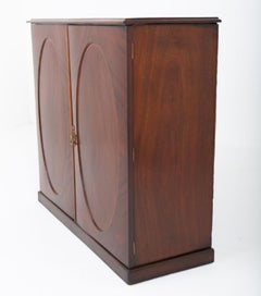 Period Georgian Side Cabinet Mahogany Cupboard 1800