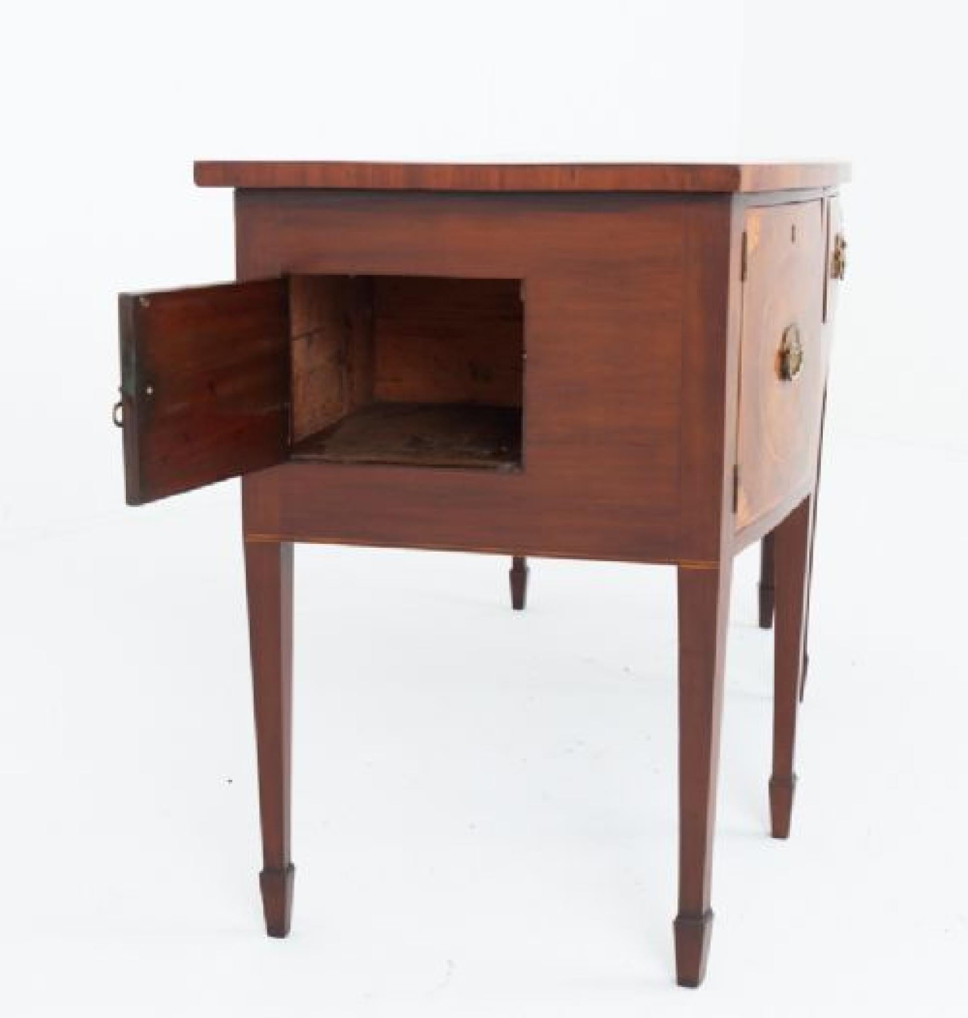 Georgiano Credenza georgiana d'epoca Server in mogano in vendita