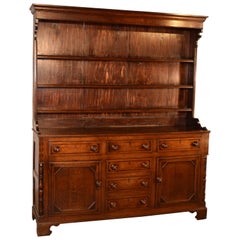 Antique Period Georgian Welsh Oak Dresser