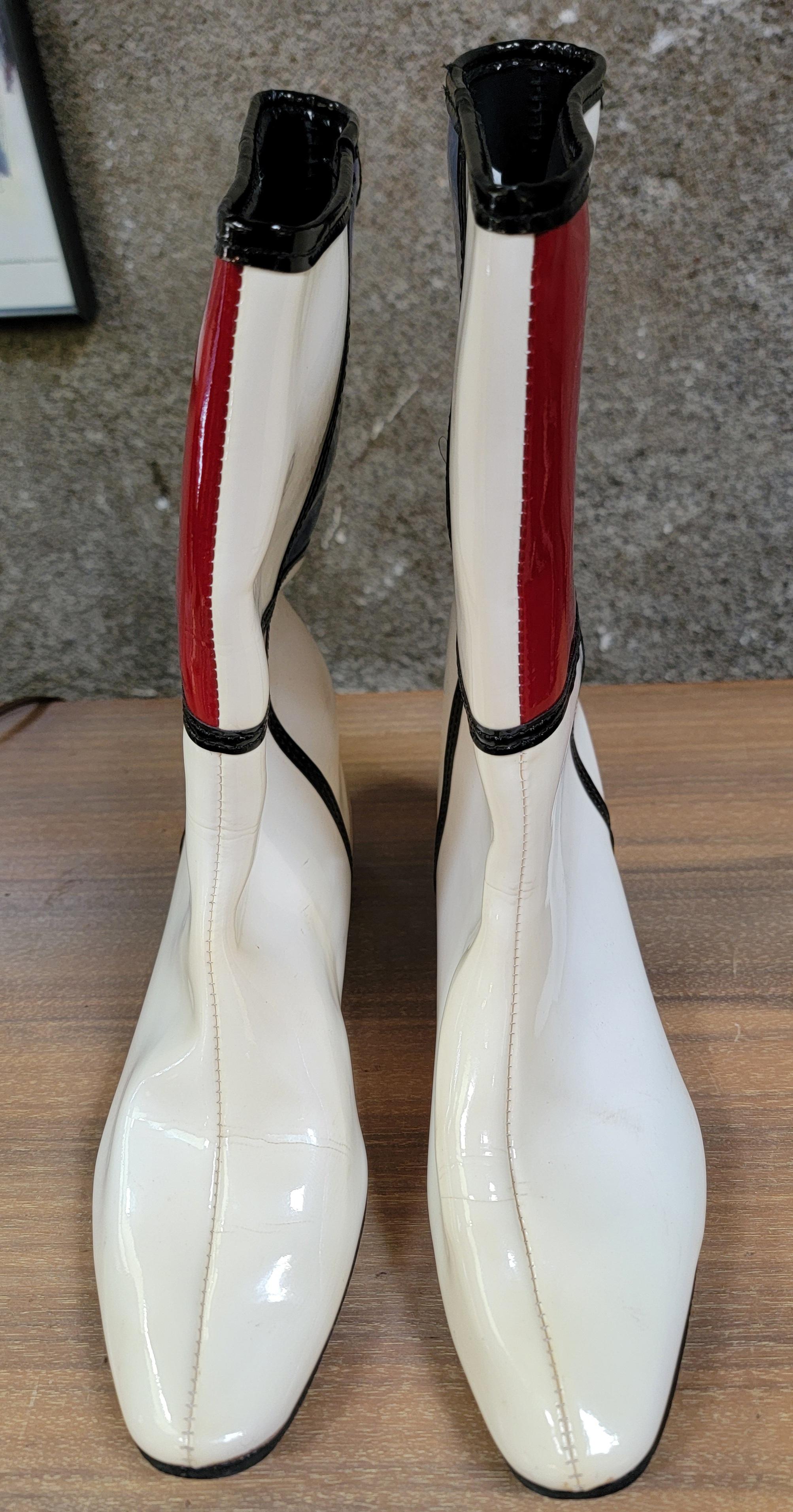 Botas Go-Go Vintage Mod Zapatos años 60 en venta 4