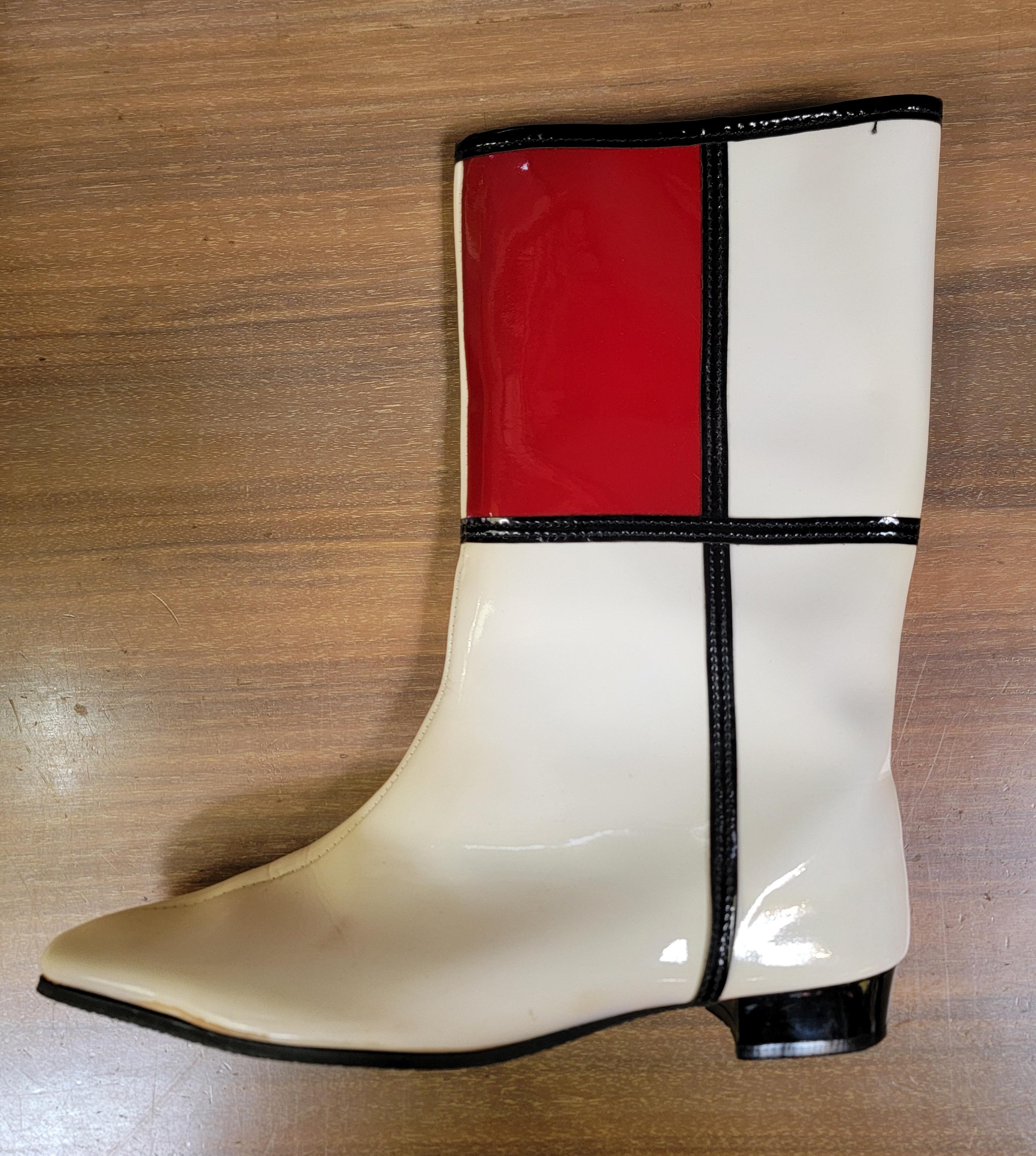 Botas Go-Go Vintage Mod Zapatos años 60 en Bueno estado para la venta en Fulton, CA