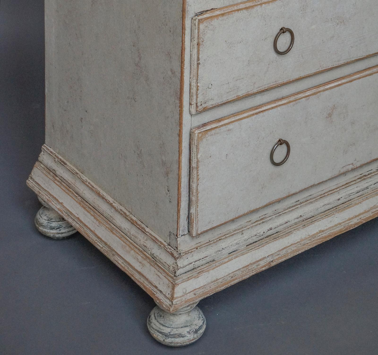 Period Gustavian Secretary with Library 3