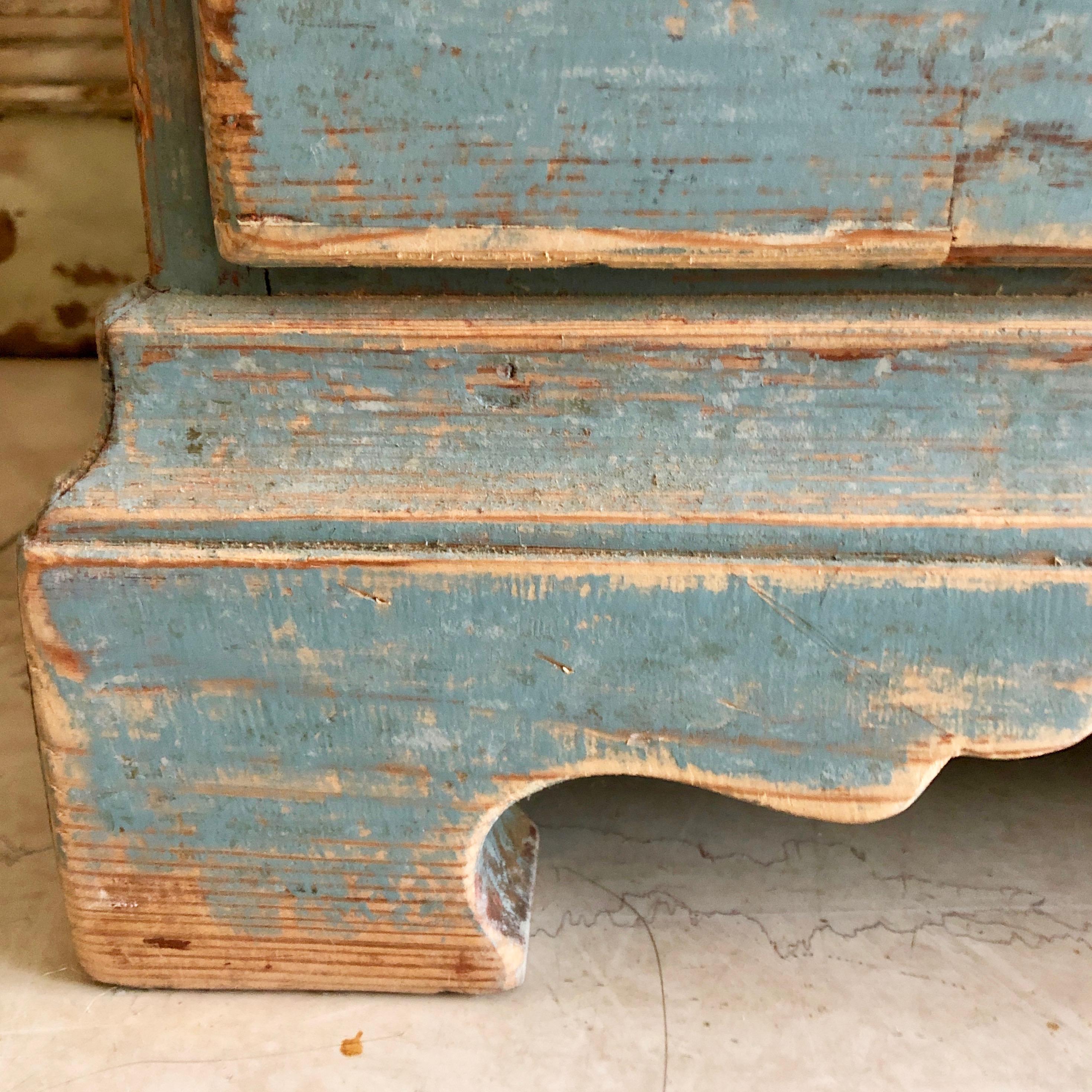 Period Gustavian Swedish Secretaire Cabinet 5