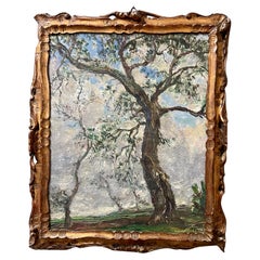 Period Italian Signed Landscape Painting