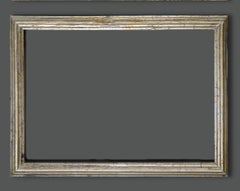 Period Italian Silvered Wood Louis XVI Style Frame