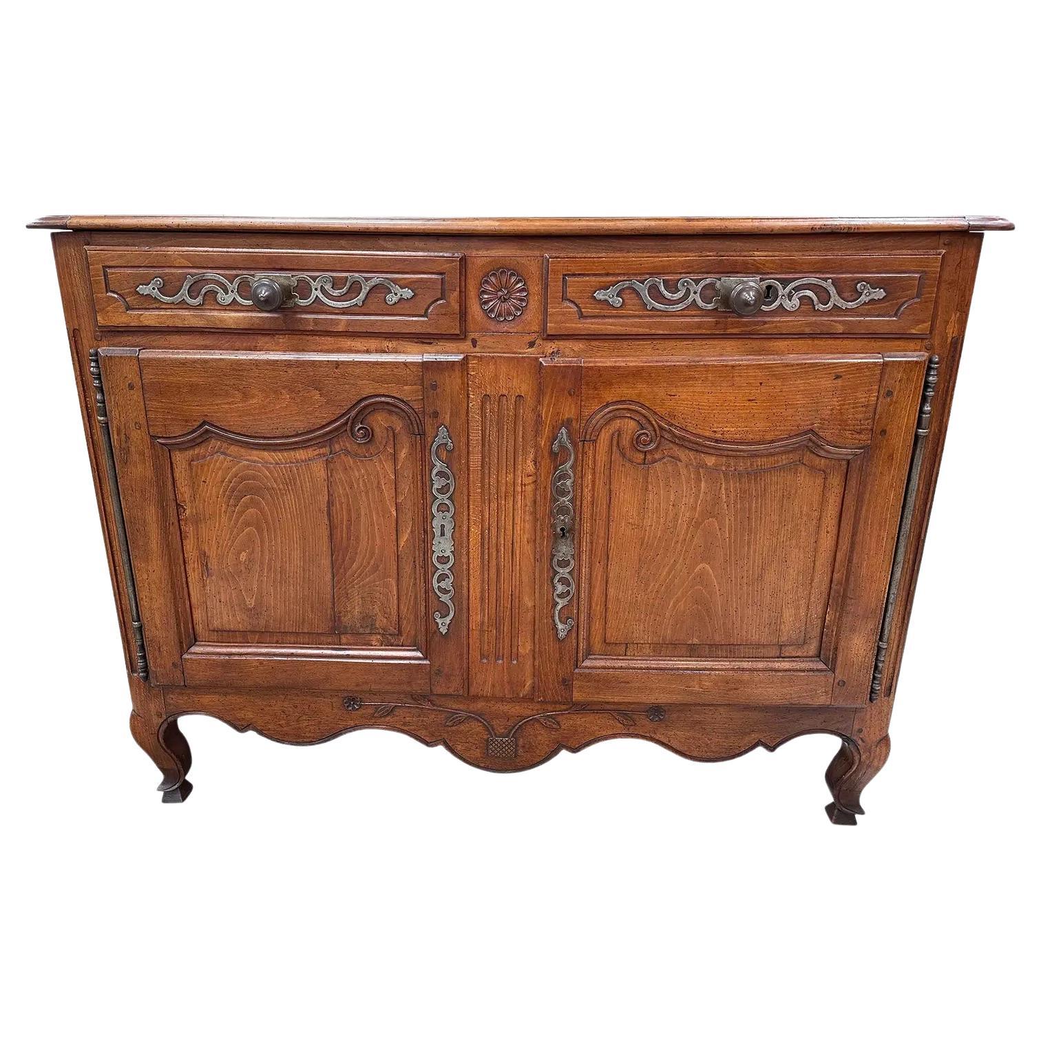 Period Louis XV Cherry Buffet For Sale