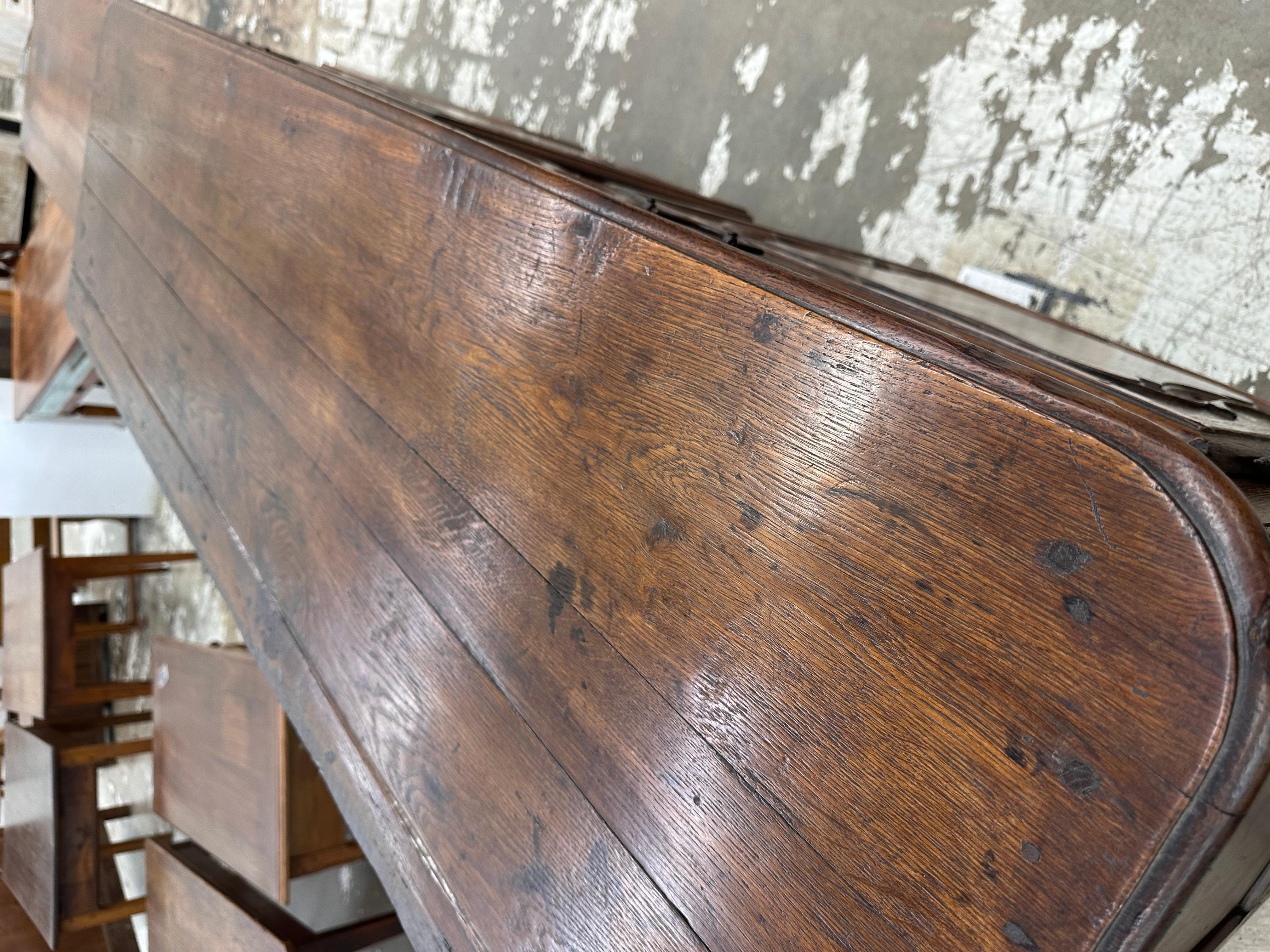 Hardwood Period Louis XV Oak Enfilade For Sale