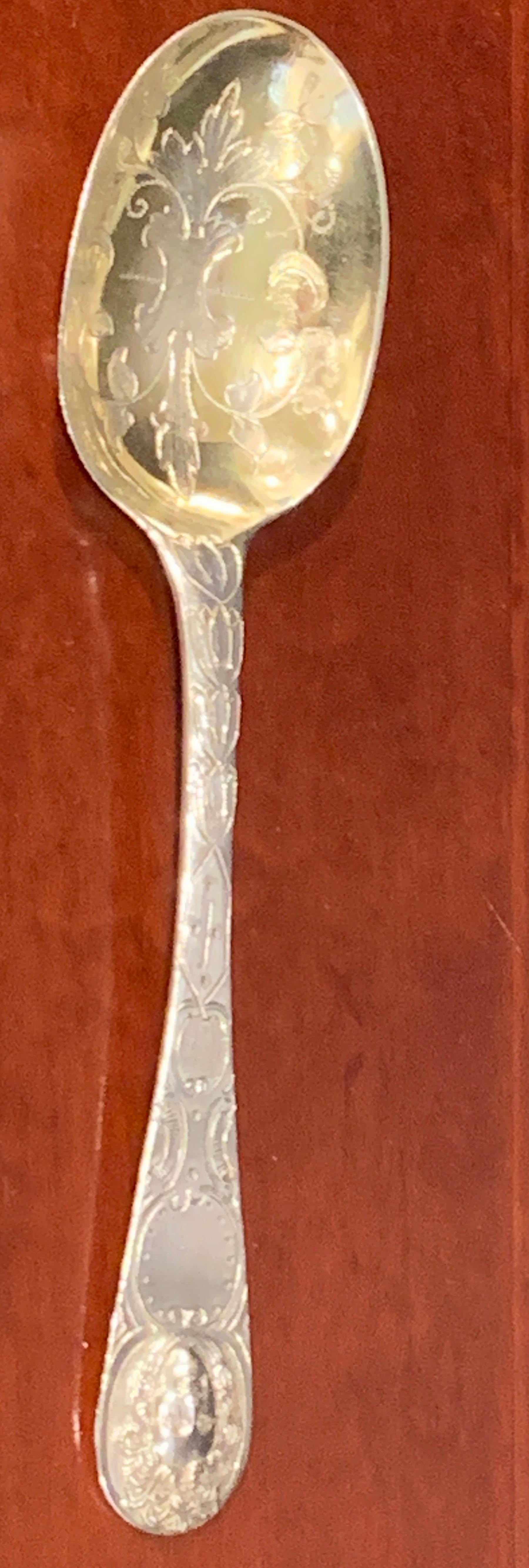 Cuchara de mesa de época Luis XVI, París, 1789 en venta 6