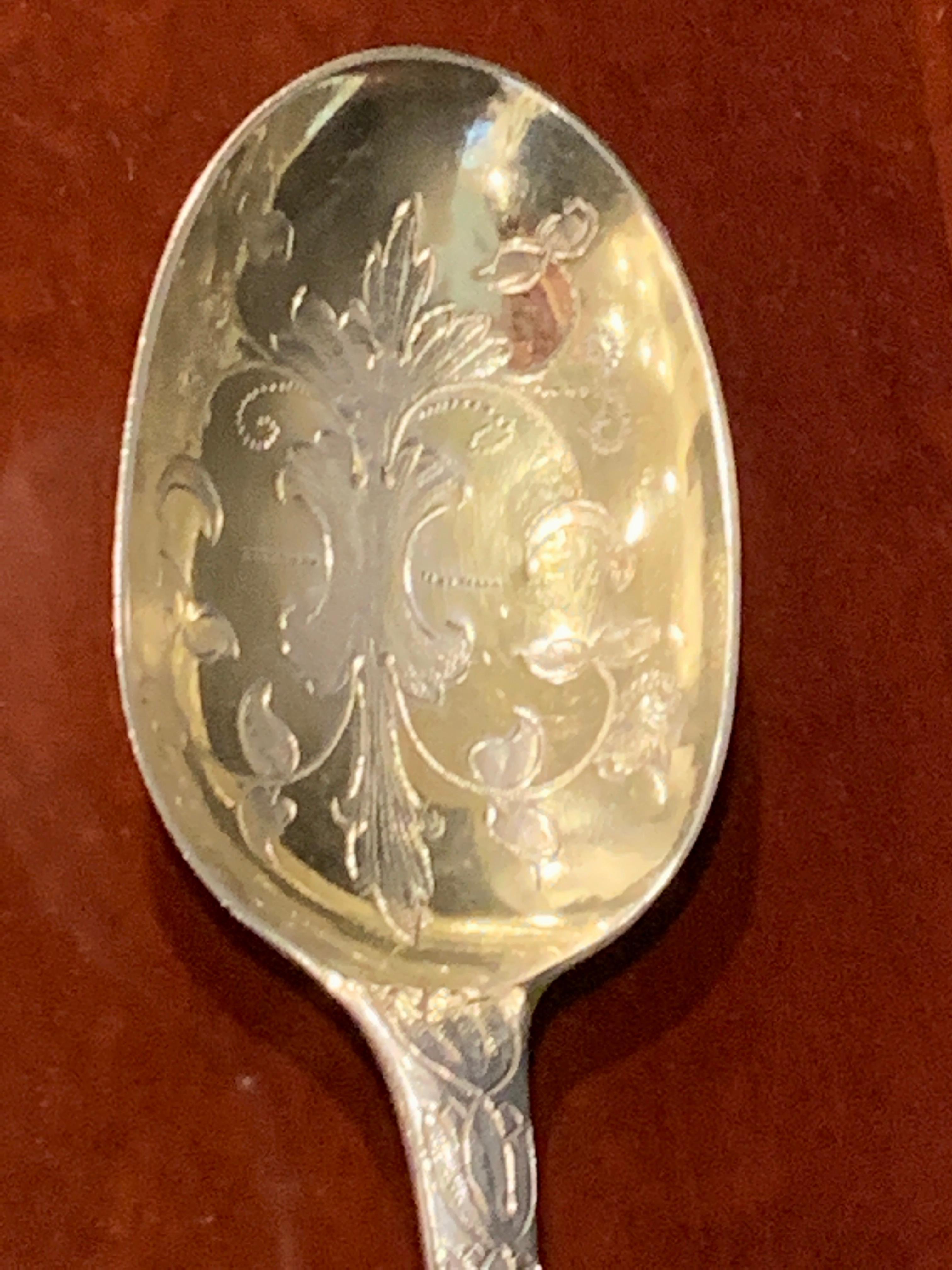 Period Louis XVI Sterling Table Spoon, Paris, 1789 For Sale 1