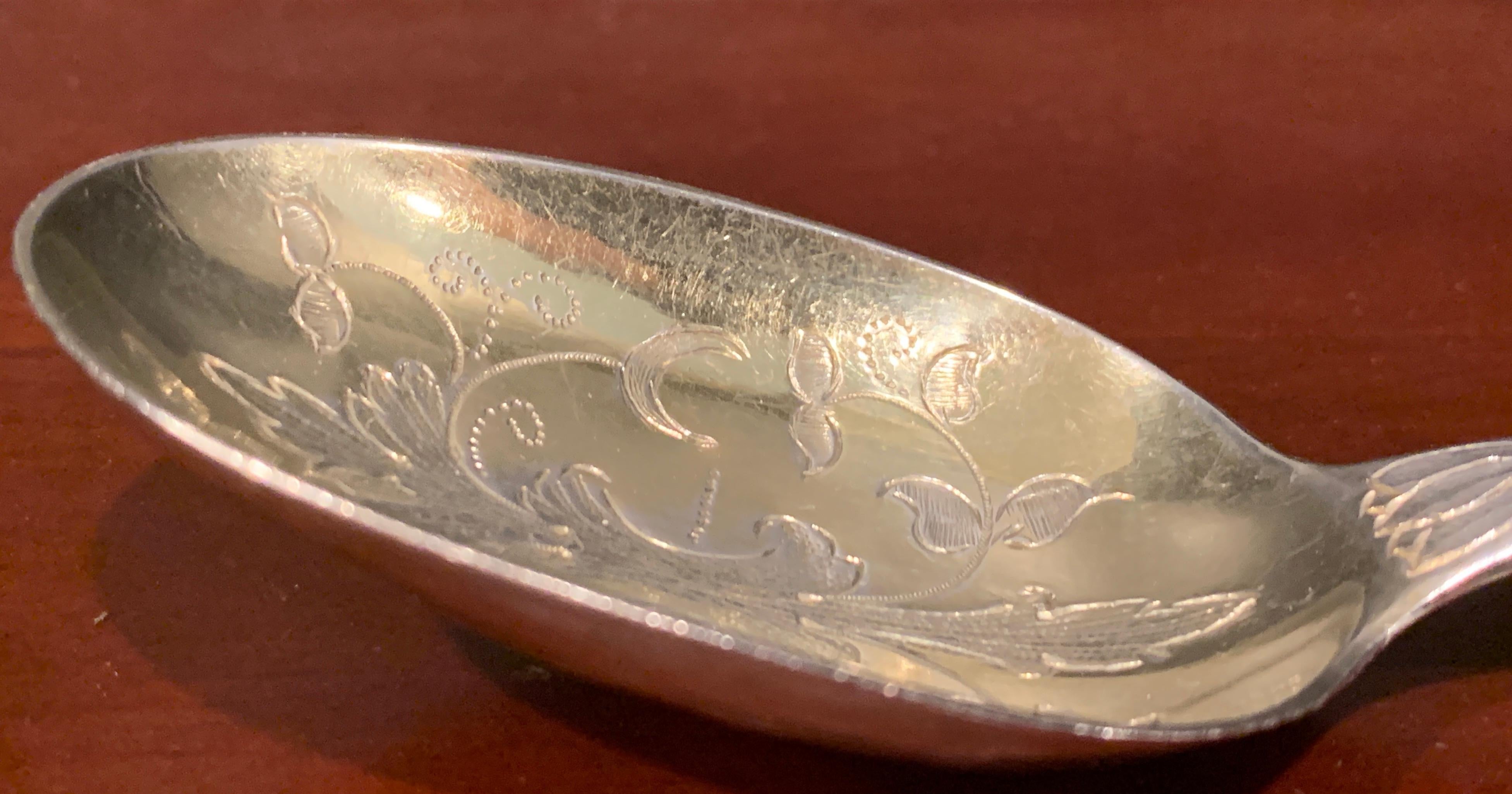 Period Louis XVI Sterling Table Spoon, Paris, 1789 For Sale 2