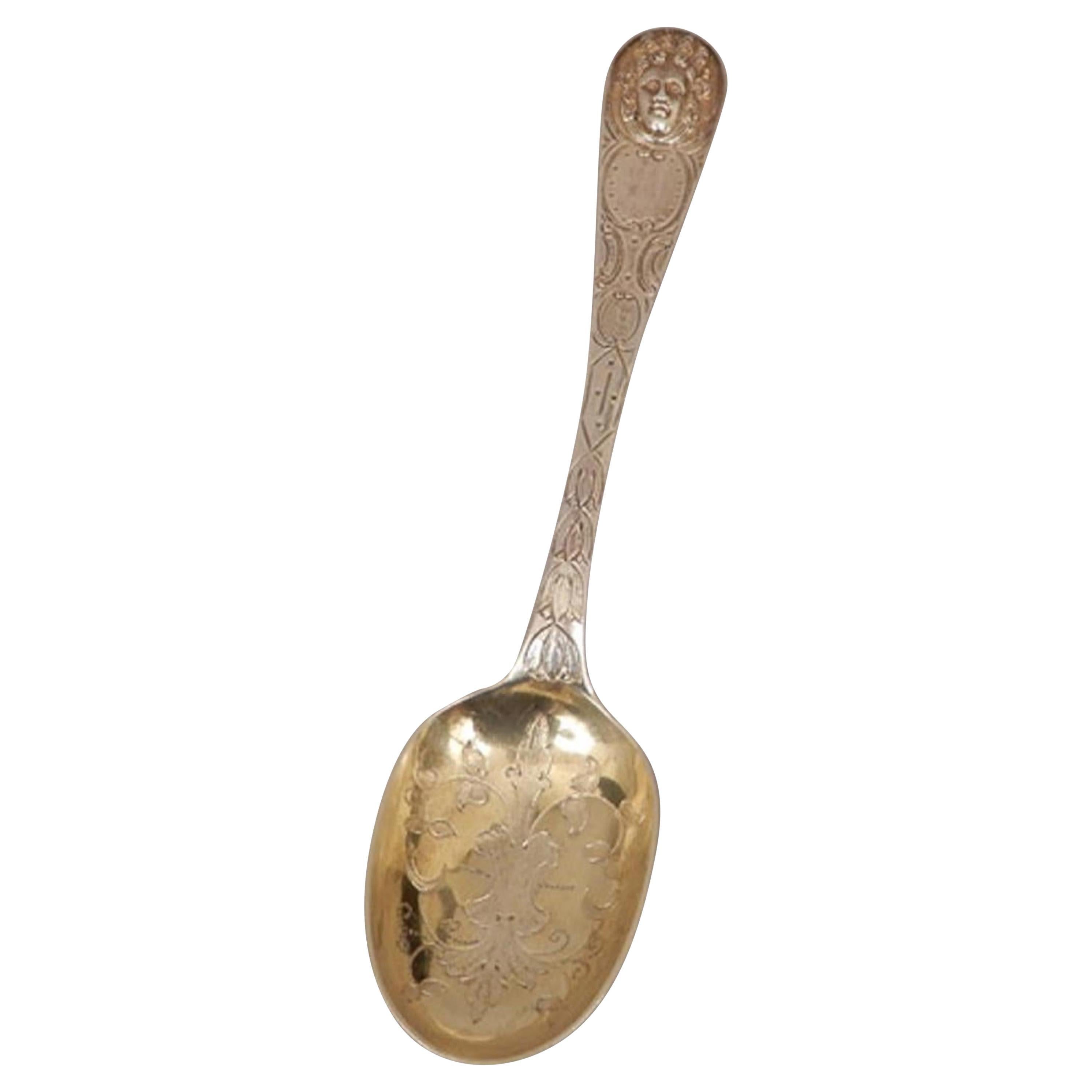 Period Louis XVI Sterling Table Spoon, Paris, 1789 For Sale