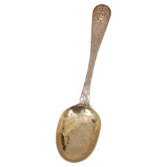 Period Louis XVI Sterling Table Spoon, Paris, 1789
