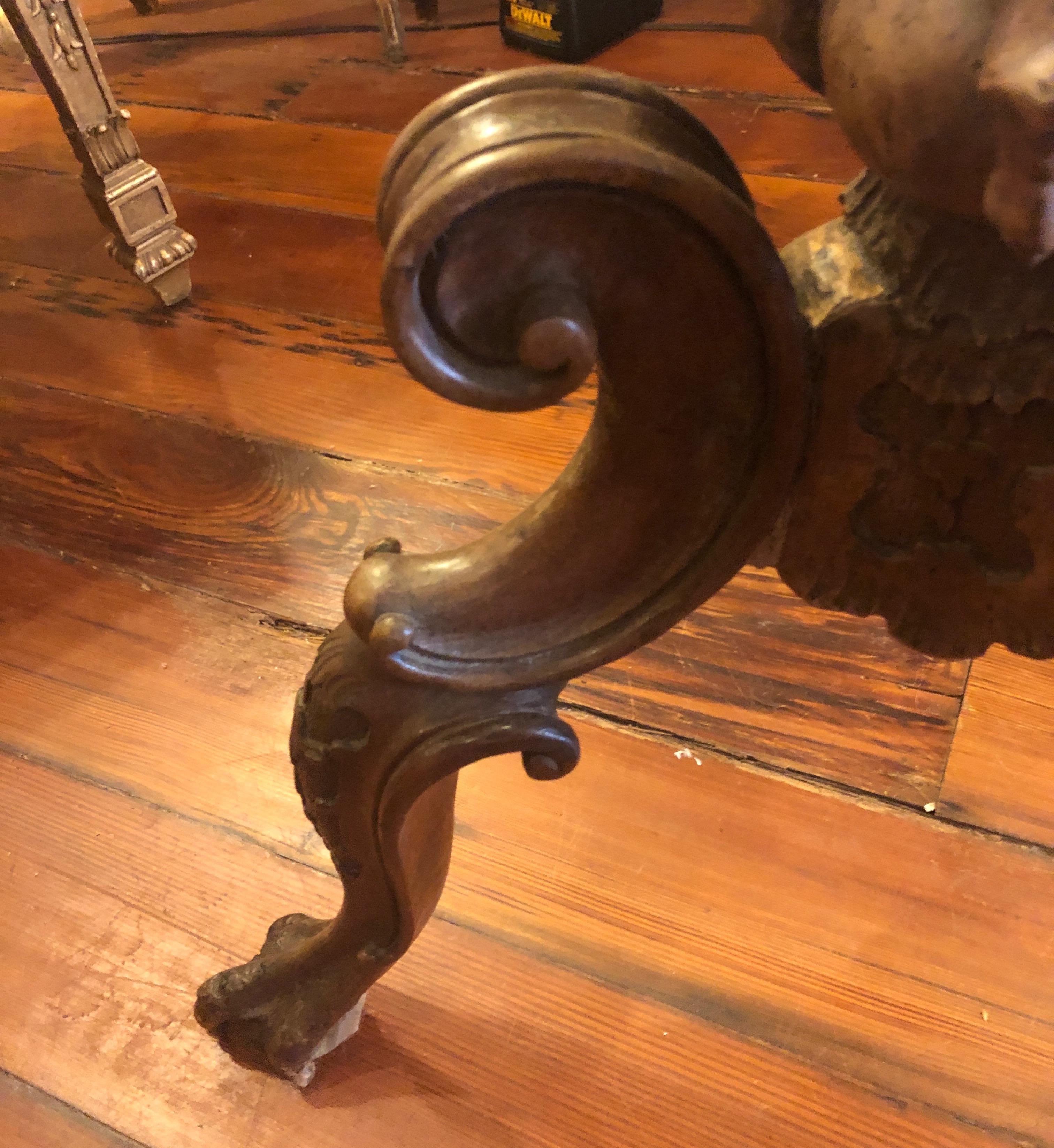 Period Louis XVI Walnut Music Stand In Good Condition For Sale In Natchez, MS