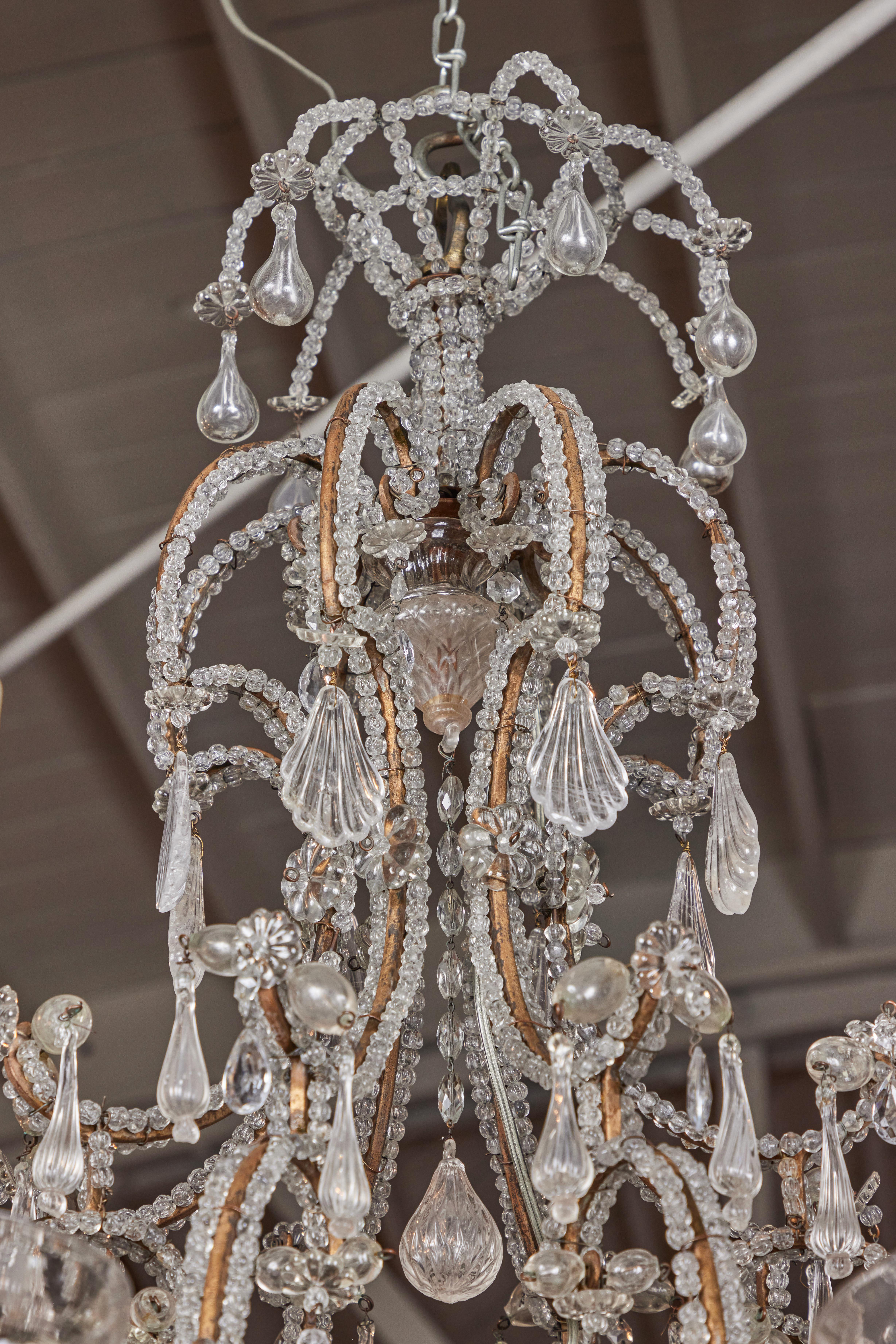 French Period, Maison Baguès Chandelier For Sale