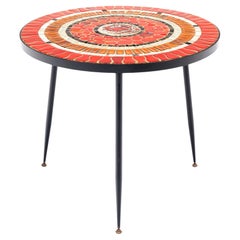 Period Mid-Century French Tiled Table