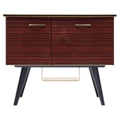 Period Mid-Century Modern, French Bar Cabinet, 1950