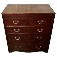 Antique Period Oak Chest of Drawers