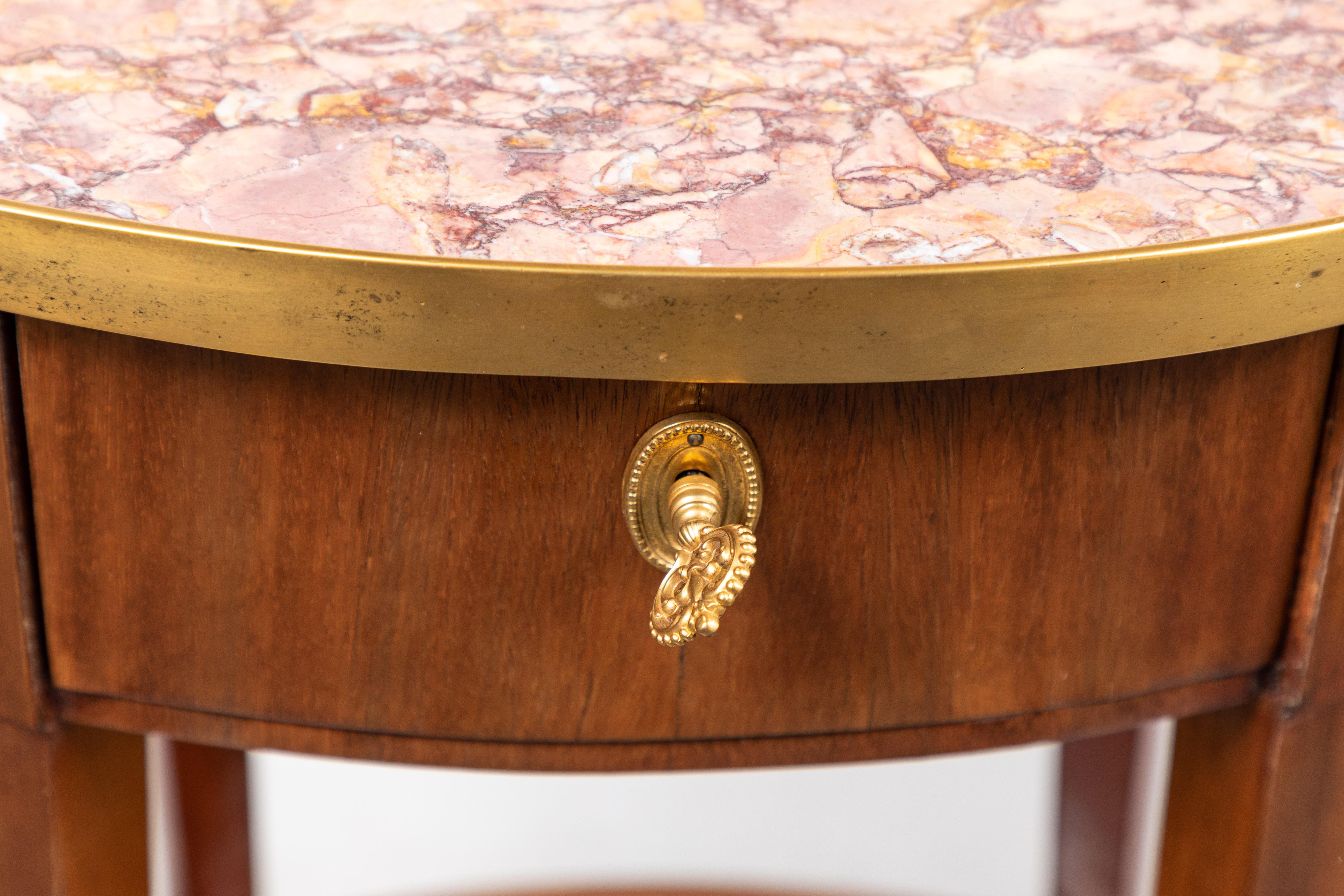 French Period, Oval Side Table For Sale