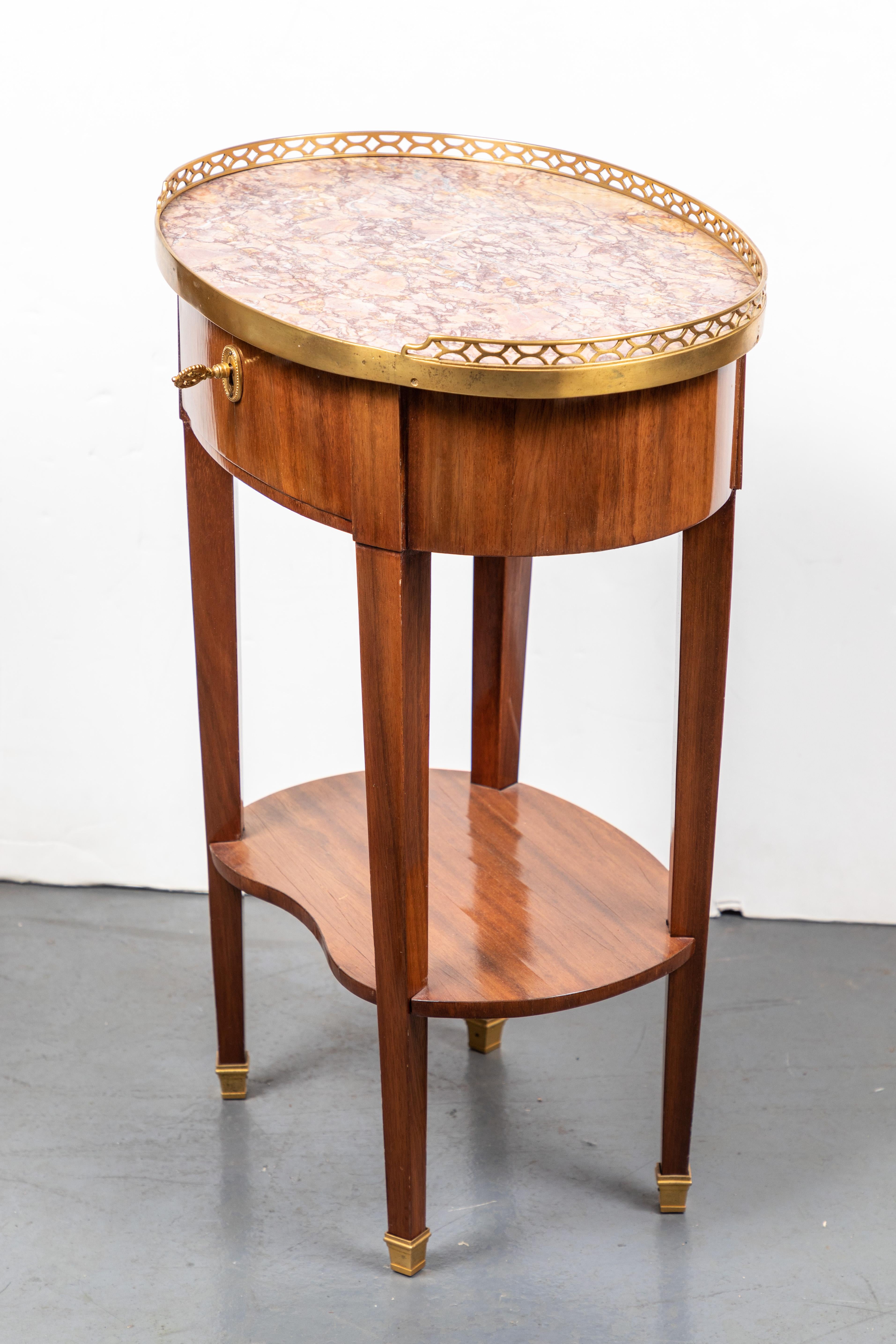 Early 20th Century Period, Oval Side Table For Sale