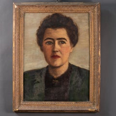 Thomas Cowperthwait Eakins Style Woman Portrait