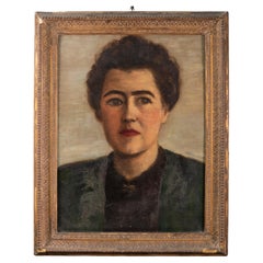Thomas Cowperthwait Eakins style Portrait Woman 