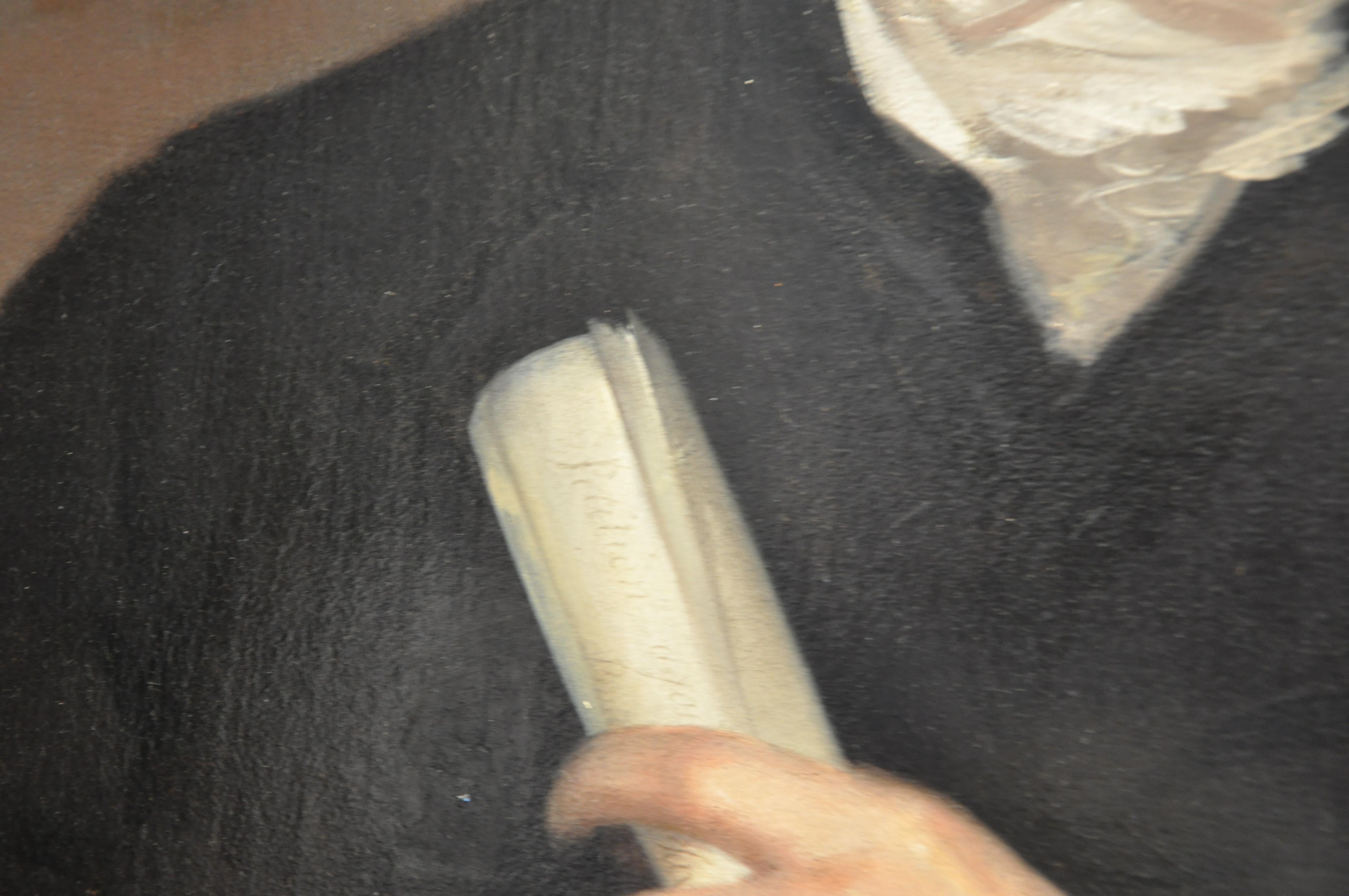 Porträt eines schönen Gentleman von James Northcote (1746-1831) (19. Jahrhundert) im Angebot