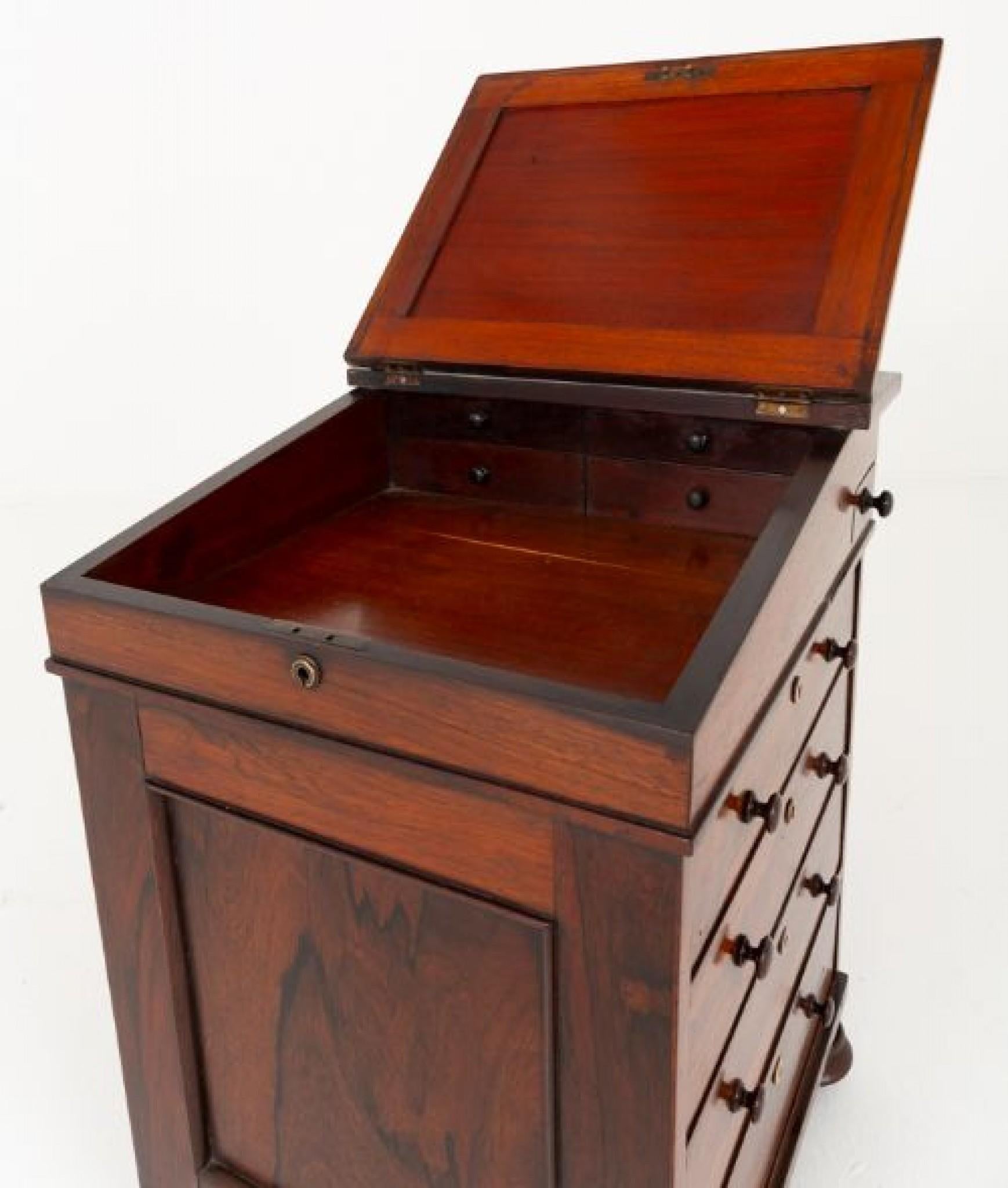 Scrivania Davenport d'epoca Regency 1815 in vendita 4
