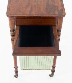 Period Regency Sewing Table Mahogany 1810