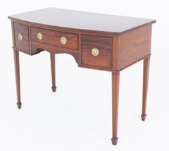 Period Regency Sideboard Bow Front Server Mahogany 1810