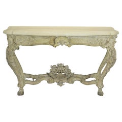 Period Rococo Painted Console