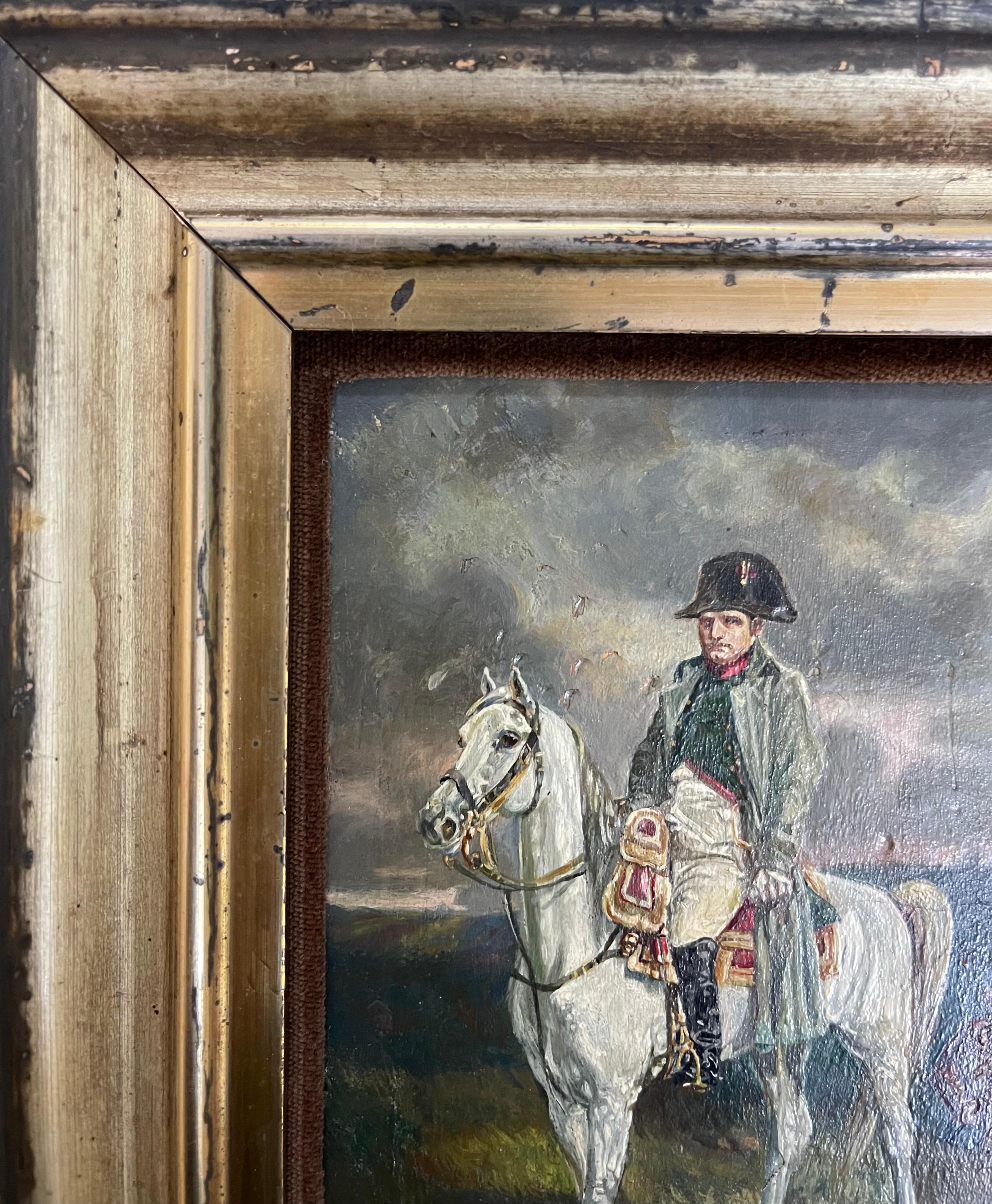  Period Signed French Picture Alphonse Marie Adolphe De Neuville Napoleon In Good Condition In Roma, IT