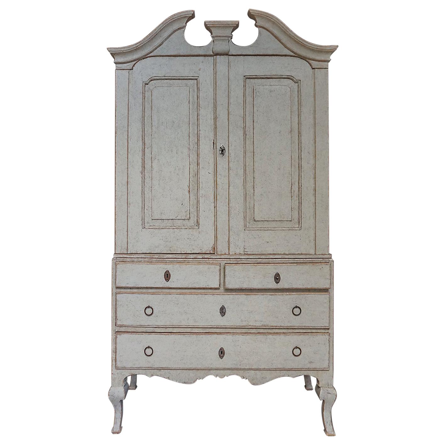 Period Swedish Rococo Cabinet