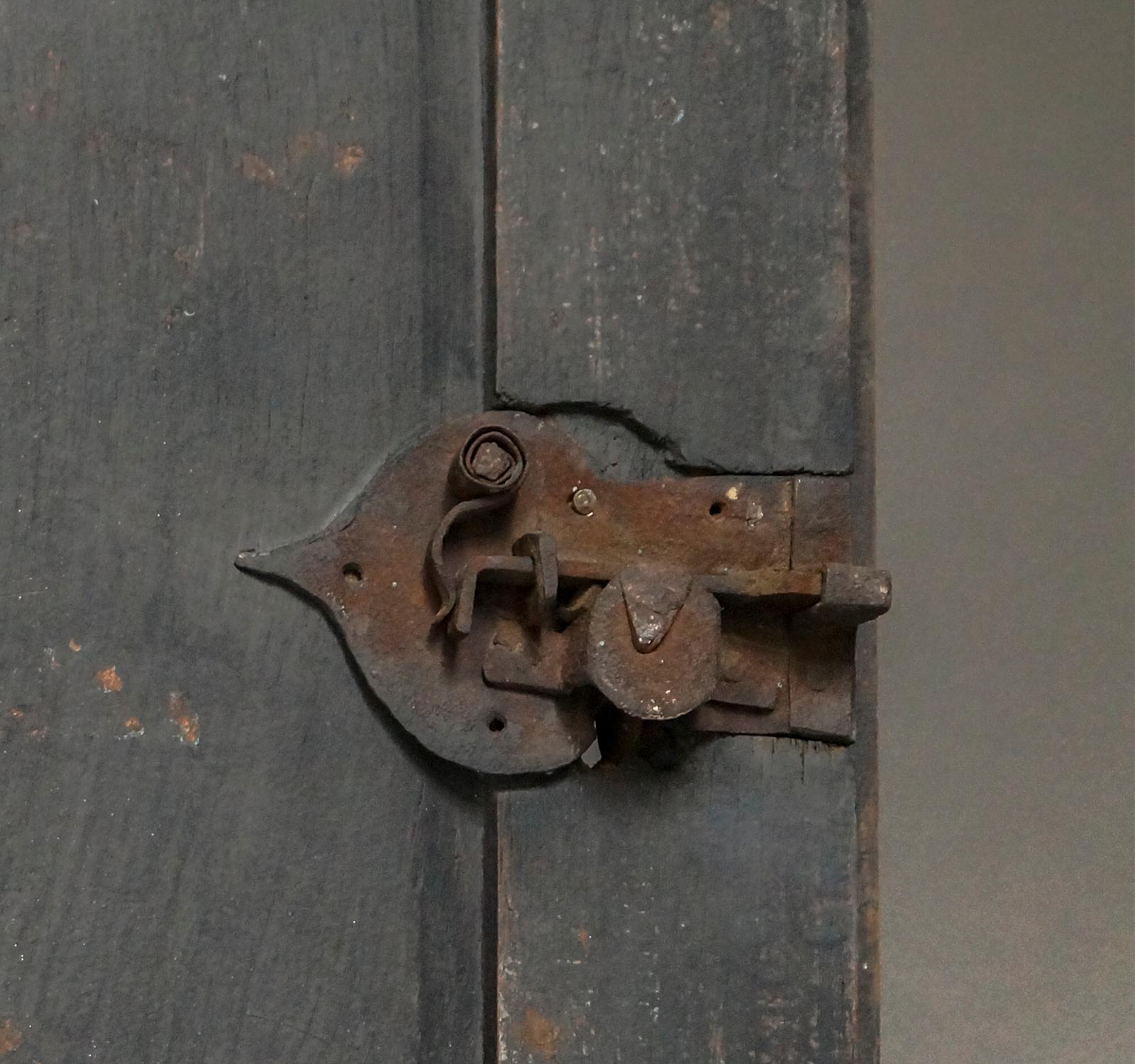 Period Swedish Secretary with Pierced Cornice 2
