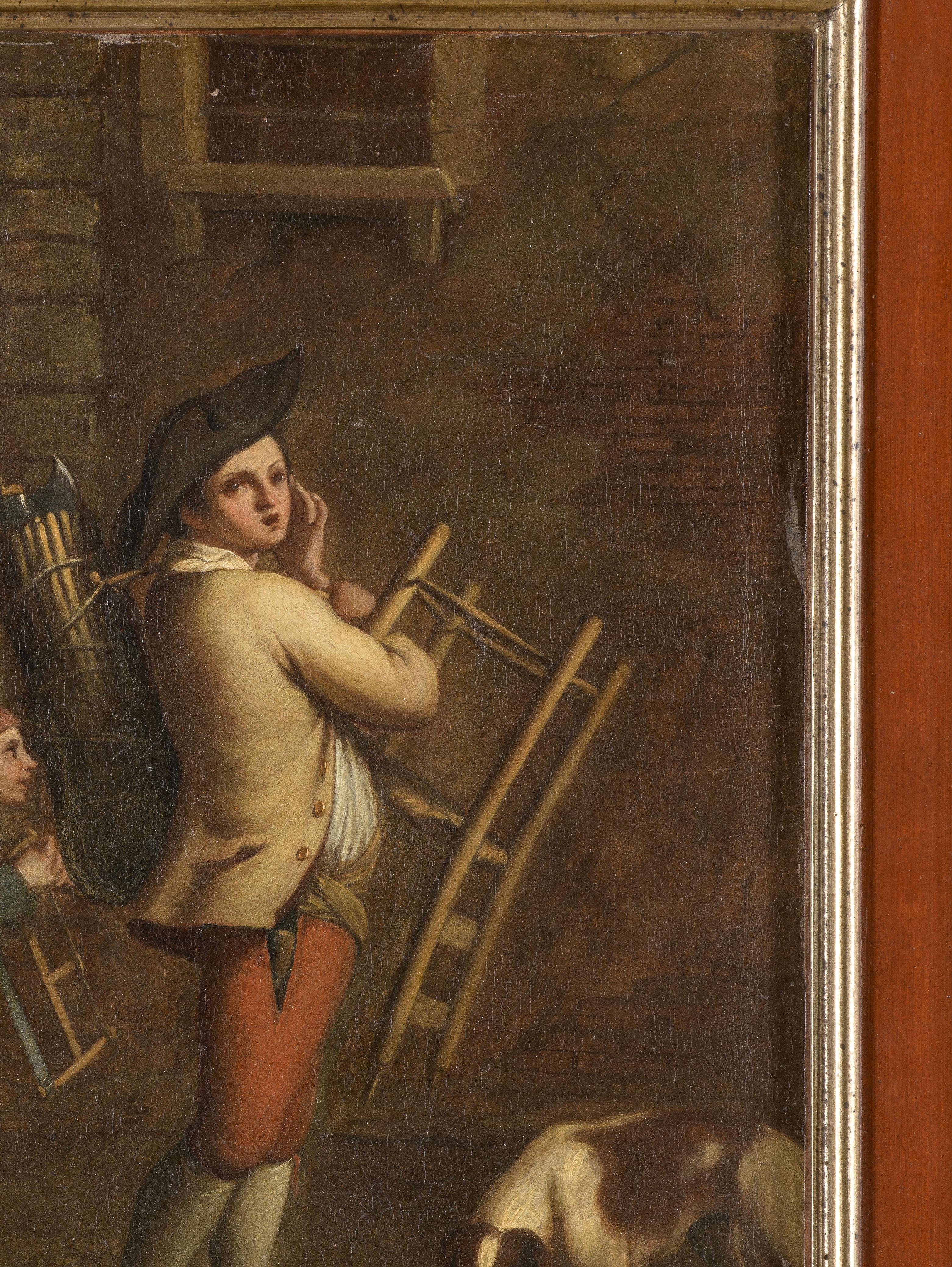 Period Venetian Portrait Painting In Good Condition For Sale In Roma, IT