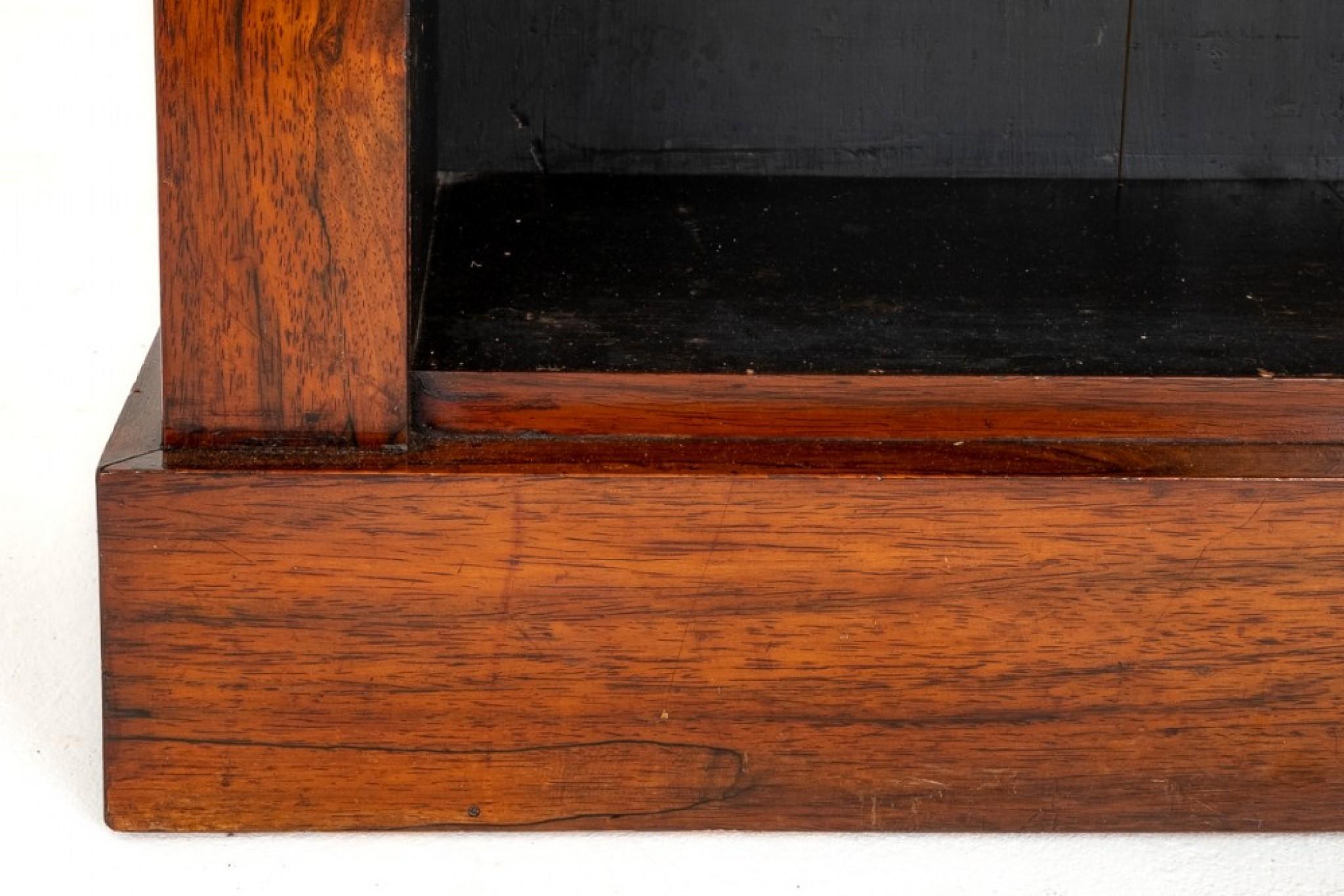 Mid-19th Century Period Victorian Bookcase Open Front 1860 For Sale
