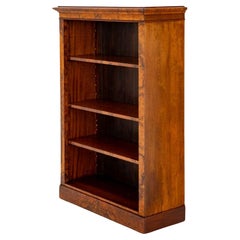 Period Victorian Bookcase Open Front 1860