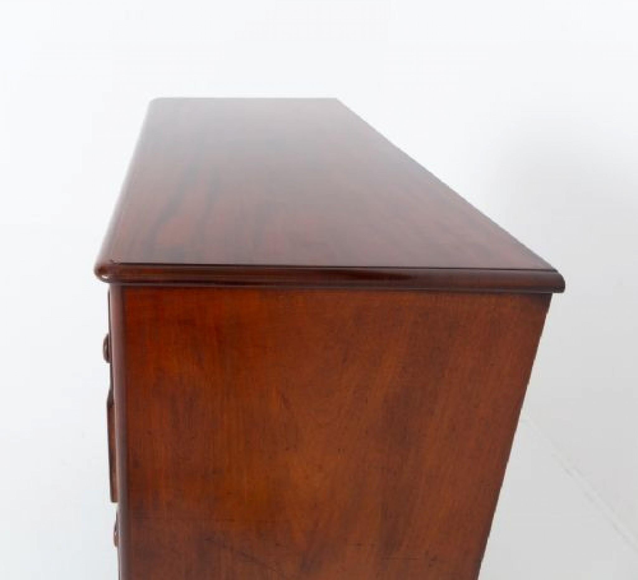 Mahogany Period Victorian chest of drawers mahogany 1860