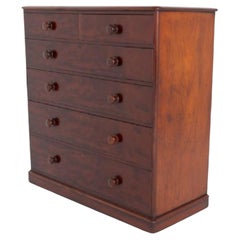 Period Victorian chest of drawers mahogany 1860