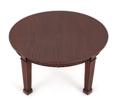 Period Victorian Dining Table Extending Mahogany 2 Leaf