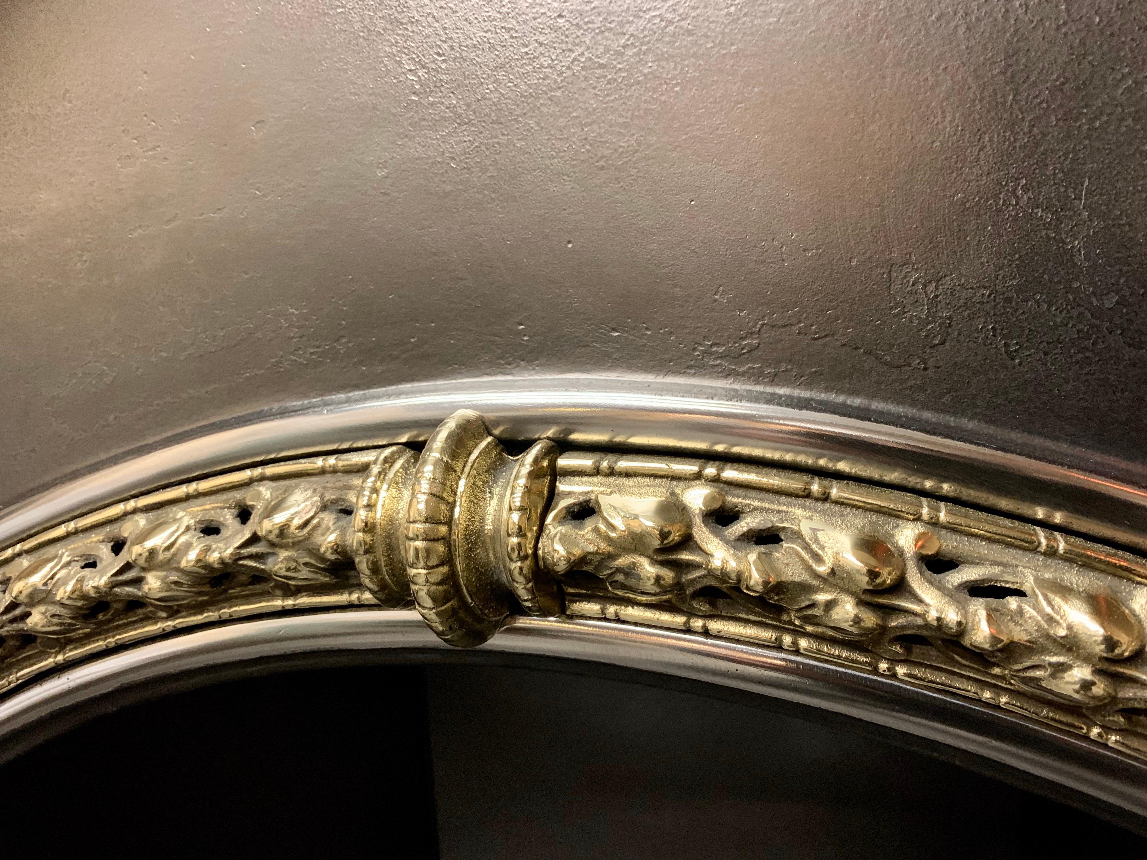 Brass Period Victorian Style Cast Iron Insert