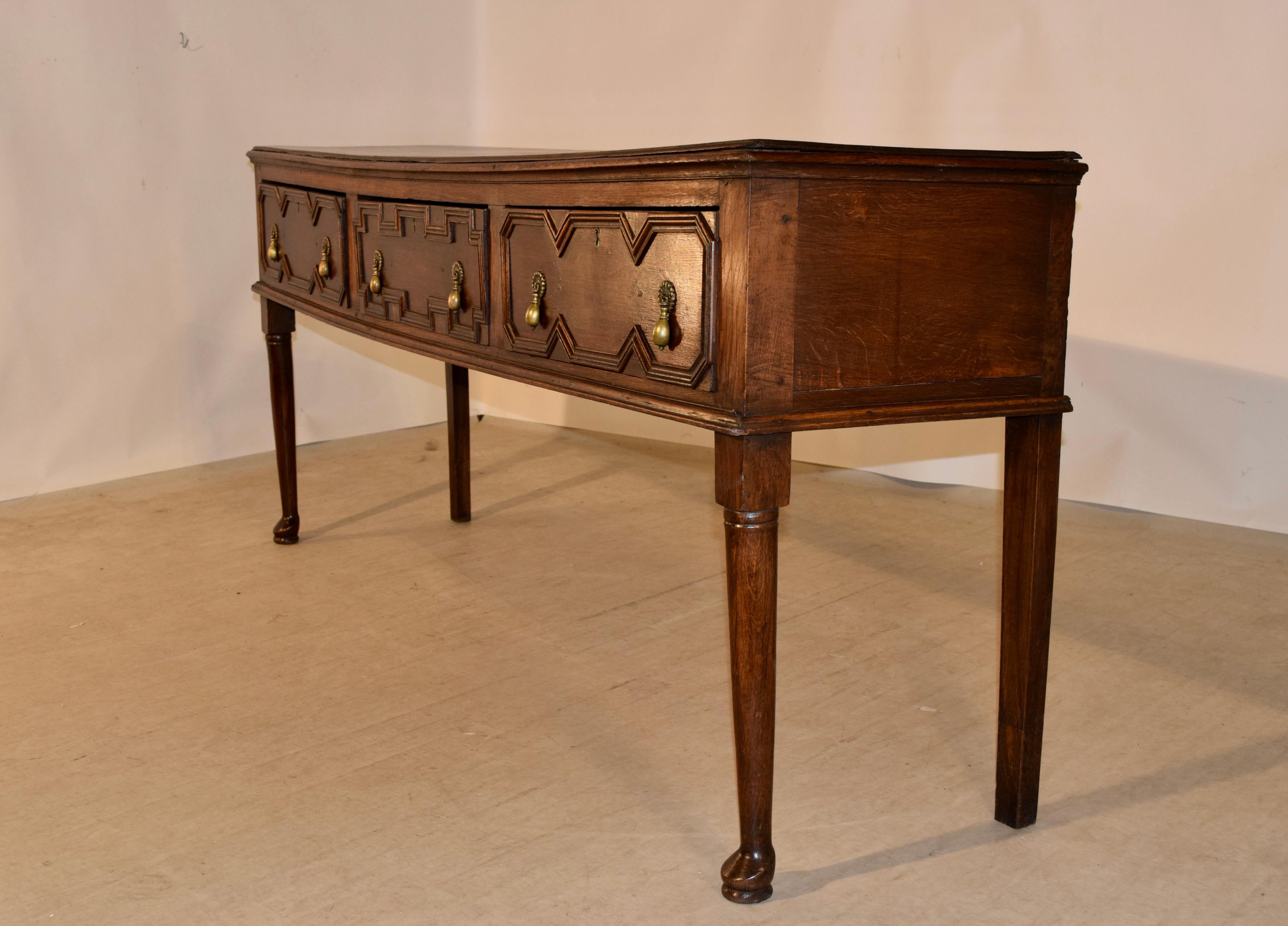 william and mary sideboard