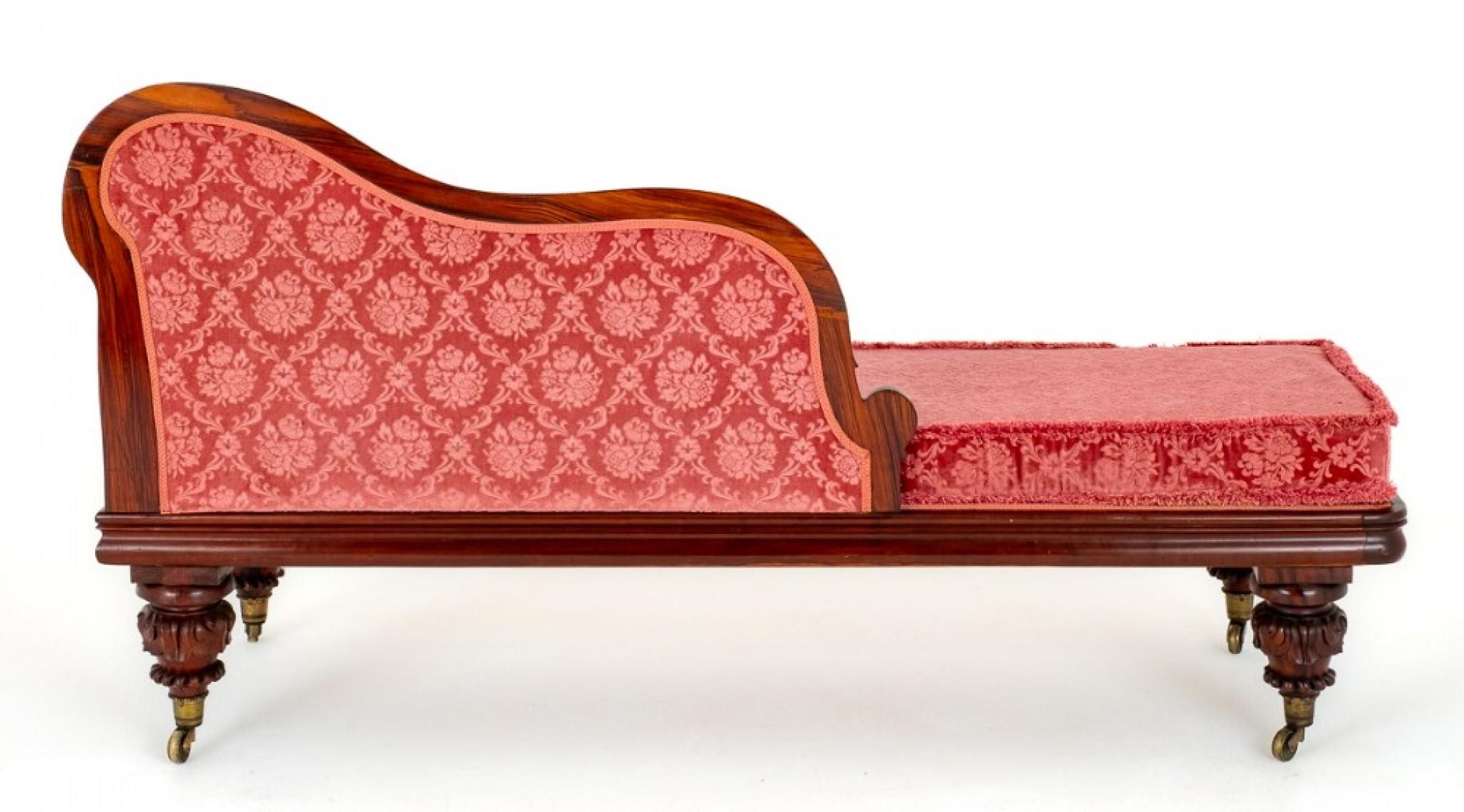 Period William IV Chaise Longue Chair Day Bed For Sale 5